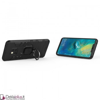 Sustiprintas dėklas 4in1 - juodas (Huawei Mate 20 Pro)